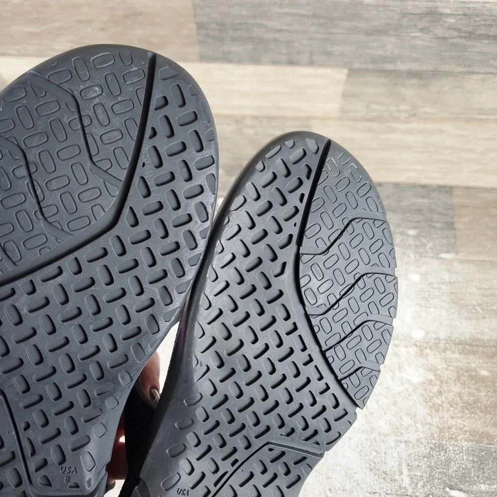 Oakley B1B Mens Flip-Flop Sandals Sz‎ 8 Uniform Gray Slip On Open & Round Toe
